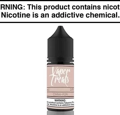 CINNAFUN BY VAPER TREATS SALT 30ML - Vapejuice
