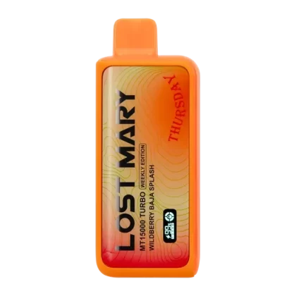 Wildberry Baja Splash Lost Mary MT15000 Turbo – Thursday