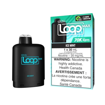 STLTH LOOP MAX Pod Pack - Ice Mint - 20 mg/mL (wholeseller) (SK) - Excise FED