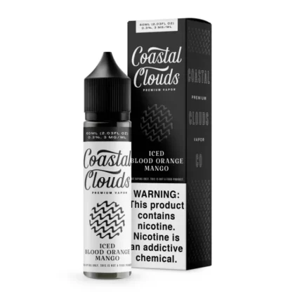 Iced Blood Orange Mango – Coastal Clouds – 60mL - Vape Product, Vape Product