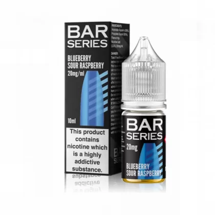 Bar Series Blueberry Sour Raspberry 10mg Salt Nicotine E-Liquid - Vape Product, Vape Product