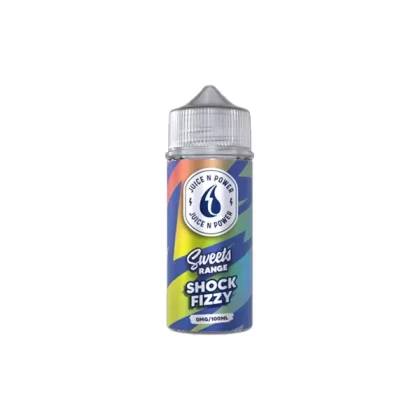 JNP Shock Fizzy 100ml Shortfill E Liquid - Strength#0mg (C84C0E)