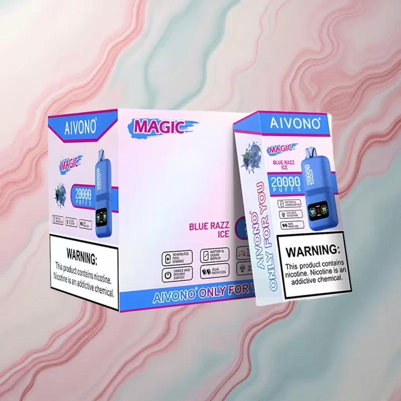Aivono Aim Magic 20000 Blue Razz Ice Dual Mesh 600mAh - Image 2