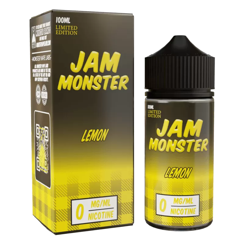 Jam Monster - Lemon - 100ML E-Liquid - 0MG