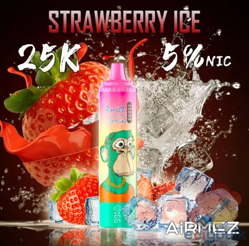 Airmez TORNADO 25K Disposable Vape | 25K Puffs, Smart Display - Image 2