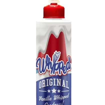 Whipped Original 200ml Shortfill E-Liquid - Choose Flavour#Vanilla Whipped (88FFBC)