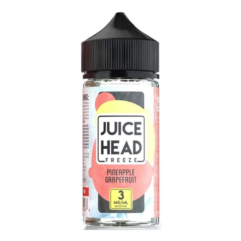 JUICE HEAD FREEZE – PINEAPPLE GRAPEFRUIT 100ML - Vape Product, Vape Product (C6B71B) - Image 2