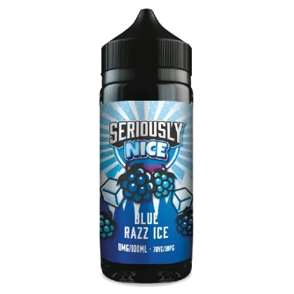 Doozy Seriously Nice 100ml E-Liquid Shortfill Blue Razz Ice - Title#0mg