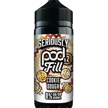 DOOZY SERIOUSLY PODFILL COOKIE DOUGH 100ML SHORTFILL E-LIQUID