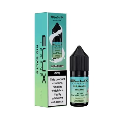 Spearmint 10ml Nic Salt by Elux Legend - 10 mg - Medium Strength