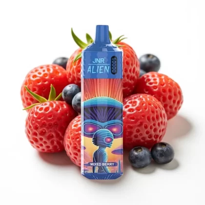 JNR Alien 10000 Puffs 850mAh 20ml Tipo-C Mezcla de Bayas - Fumotvapemexico