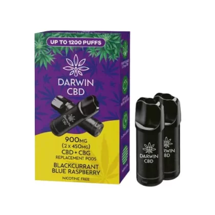 Darwin CBD 900mg Prefilled Pods X2 - Kiwi Passionfruit Guava