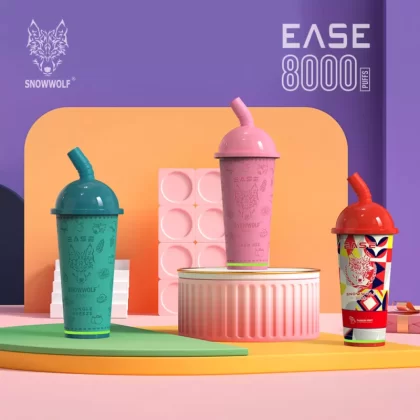 Snowwolf Ease 8000 Rechargeable Disposable 8000 Puffs - Pear Cotton Candy