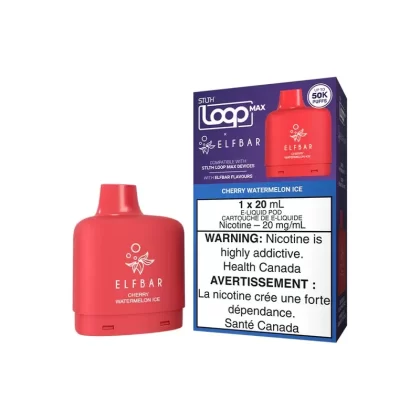 STLTH Loop Max X Elf Bar 50k Pod – Cherry Watermelon Ice