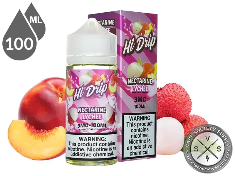 Nectarine Lychee By Hi Drip E-Liquids 100ml