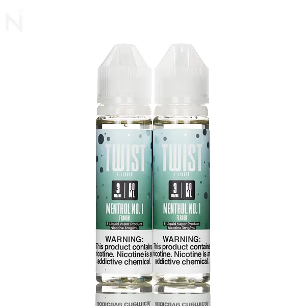 Twist E-Liquid - Menthol No. 1 - 60mL x 2 - 6mg - Image 2