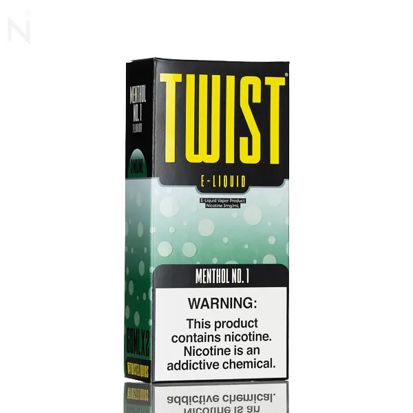 Twist E-Liquid - Menthol No. 1 - 60mL x 2 - 6mg - Image 3
