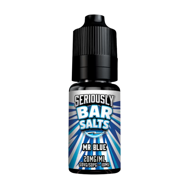 Mr Blue Nic Salt by Seriously Bar Salts - 10mg - Vape Product (A96290)