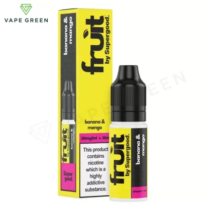 Banana & Mango Nic Salt E-Liquid by Supergood Fruit - Eliquidsupply