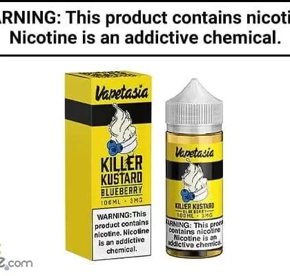 BLUEBERRY KILLER KUSTARD BY VAPETASIA 100ML - Vapejuice