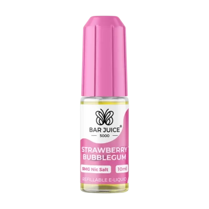 Strawberry Bubblegum Nic Salt by Bar Juice 5000 - Ecigwizard