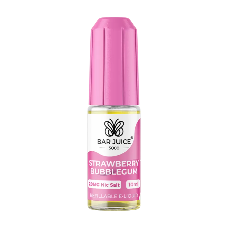 Strawberry Bubblegum Nic Salt by Bar Juice 5000 - Ecigwizard - Image 3