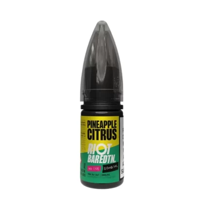 Pineapple Citrus Nic Salt E-Liquid Bar Edition No Ice by Riot Squad (10ml) - 10mg