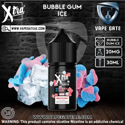 ICE BUBBLEGUM - XTRA SALTNIC 30ML - 20 mg