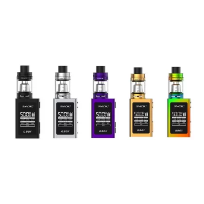 SMOK QBOX Starter Kit Standard Edition with TFV8 Baby Tank 3ML & 1600mAh - Silver