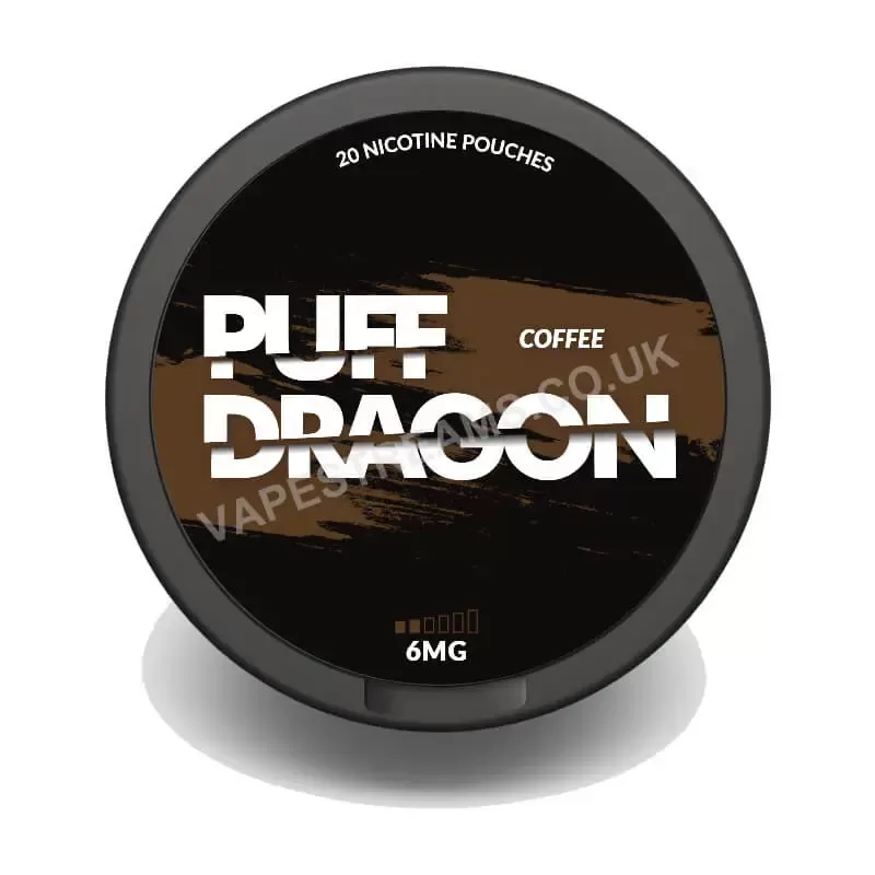 Puff Dragon Coffee Nicotine Pouch - Vapestreams Co
