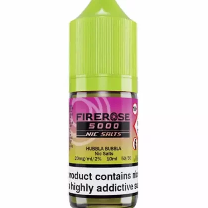Hubbla Bubbla Elux Firerose 5000 Nic Salt E-Liquid - 20mg