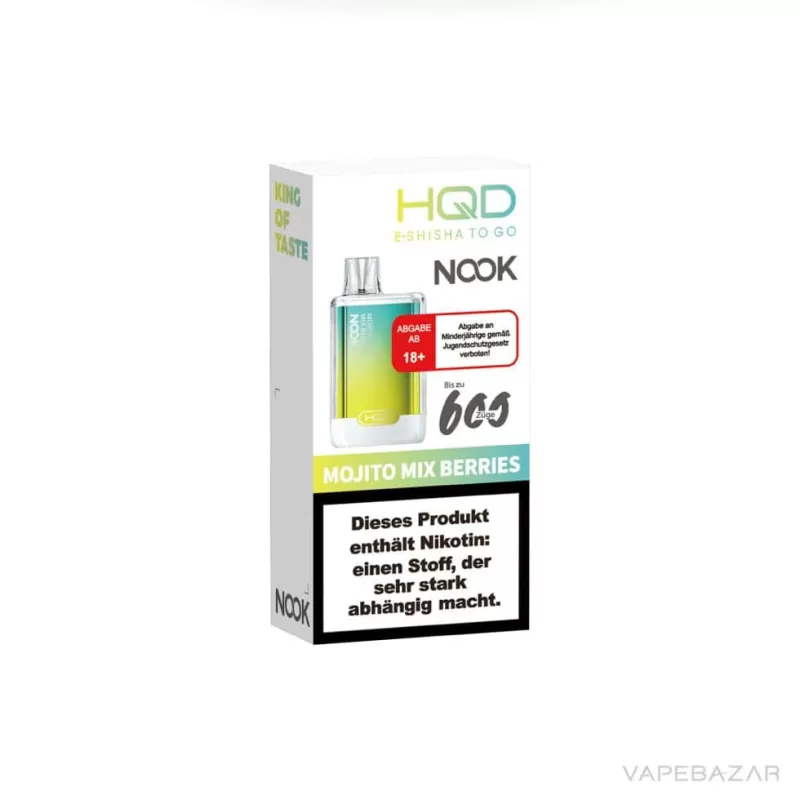 HQD NOOK – Mojito Mix Berries - Image 3