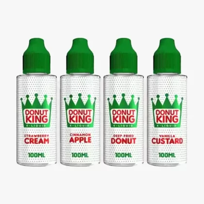 Donut King 100ml Shortfill E-Liquid - Pancakes & Syrup
