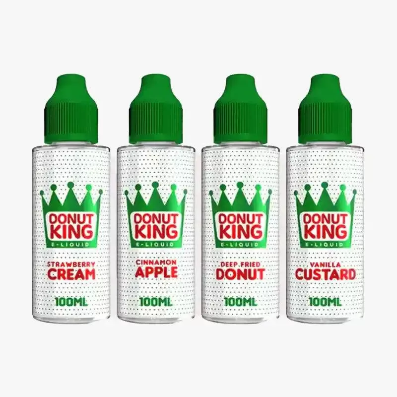 Donut King 100ml Shortfill E-Liquid - Pancakes & Syrup