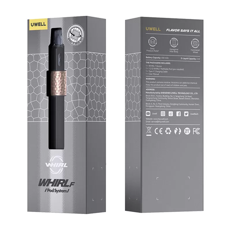 Uwell Whirl F Pod Kit 11W - Green - Image 3