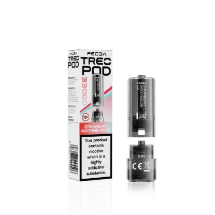Feoba Treo 33000 Prefilled Pod Strawberry Watermelon Ice - Nicotine Strength#20mg (F64B59)