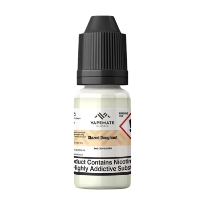 Vapemate Classic Glazed Doughnut 10ml - 0mg (Discontinued)