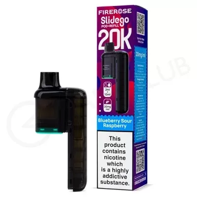 Blueberry Sour Raspberry Firerose Slidego 20K Refill Pod