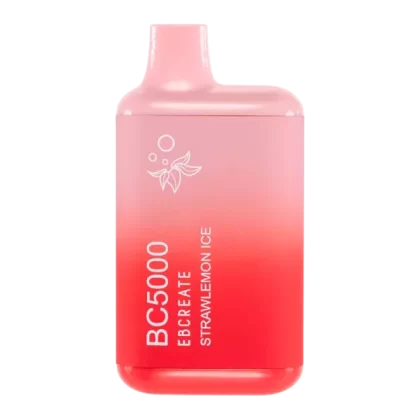 Strawlemon Ice BC5000 - Nicotine#40mg~Size#Single>10 Pack
