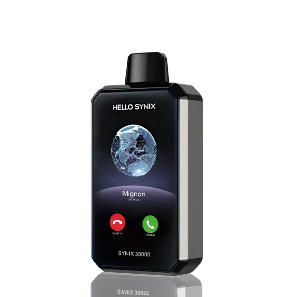 Hello Synix 30K 30000 Puffs Smart Disposable - 28mL - Strawberry Kiwi
