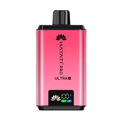 Hayati Pro Ultra Plus 25k Puffs Vape Kit Strawberry Grapefruit and Strawberry Dragonfruit