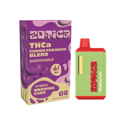 Zotica Green Hulk Wedding Cake THC-A Vaporizer – 6000mg