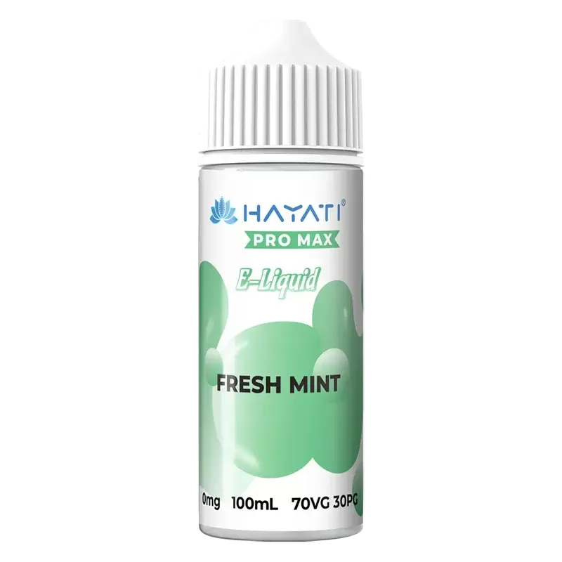 Hayati Fresh Mint 100ml Shortfill Vape Juice