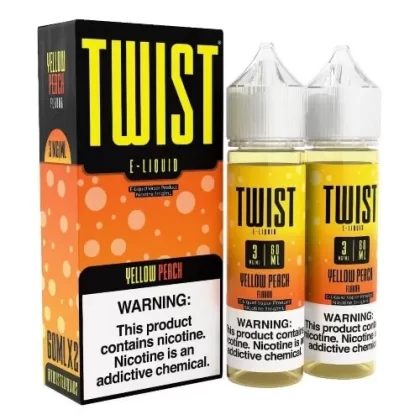Twist E-Liquid – Yellow Peach 2x60ml