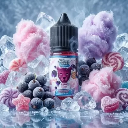 PINK PANTHER CANDY SUPER ICE SALT VAPE ELIQUID – 30ML