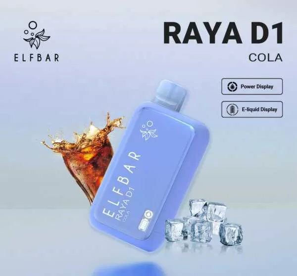 ElfBar Raya D1- Cola (13000 Puffs)