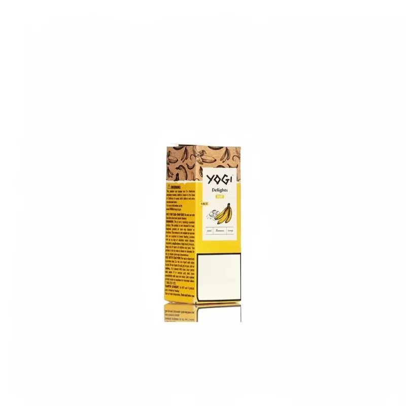 Yogi Delights Salt Banana Ice – 30mL Banana Menthol 50/50 - 20mng, Vape Product; 20mng, Vape Product - Image 2