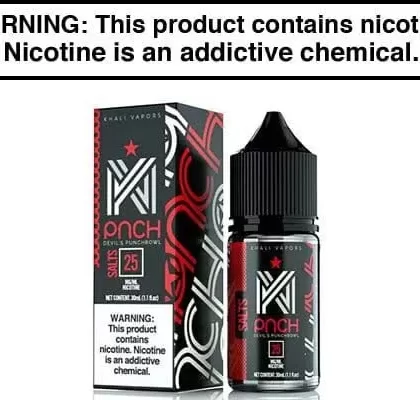 DEVIL’S PUNCHBOWL BY KHALI VAPORS SALT 30ML - Vapejuice