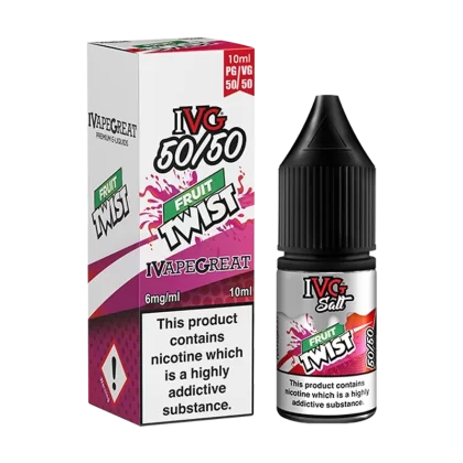 Fruit Twist E-Liquid by IVG 50/50 – 10ml