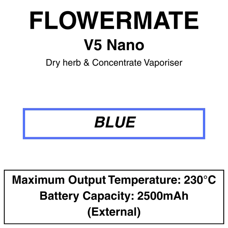 Flowermate V5 Nano – Dry Herb Vaporizer - Vapeys Co Nz - Image 3